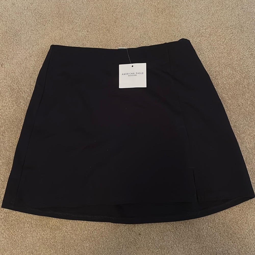 American Eagle black mini skirt